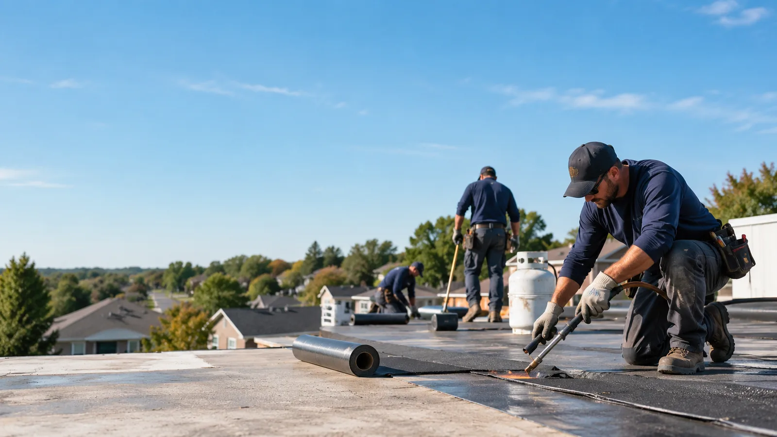 Flat Roof Leak Repair providers in Crystal, MI